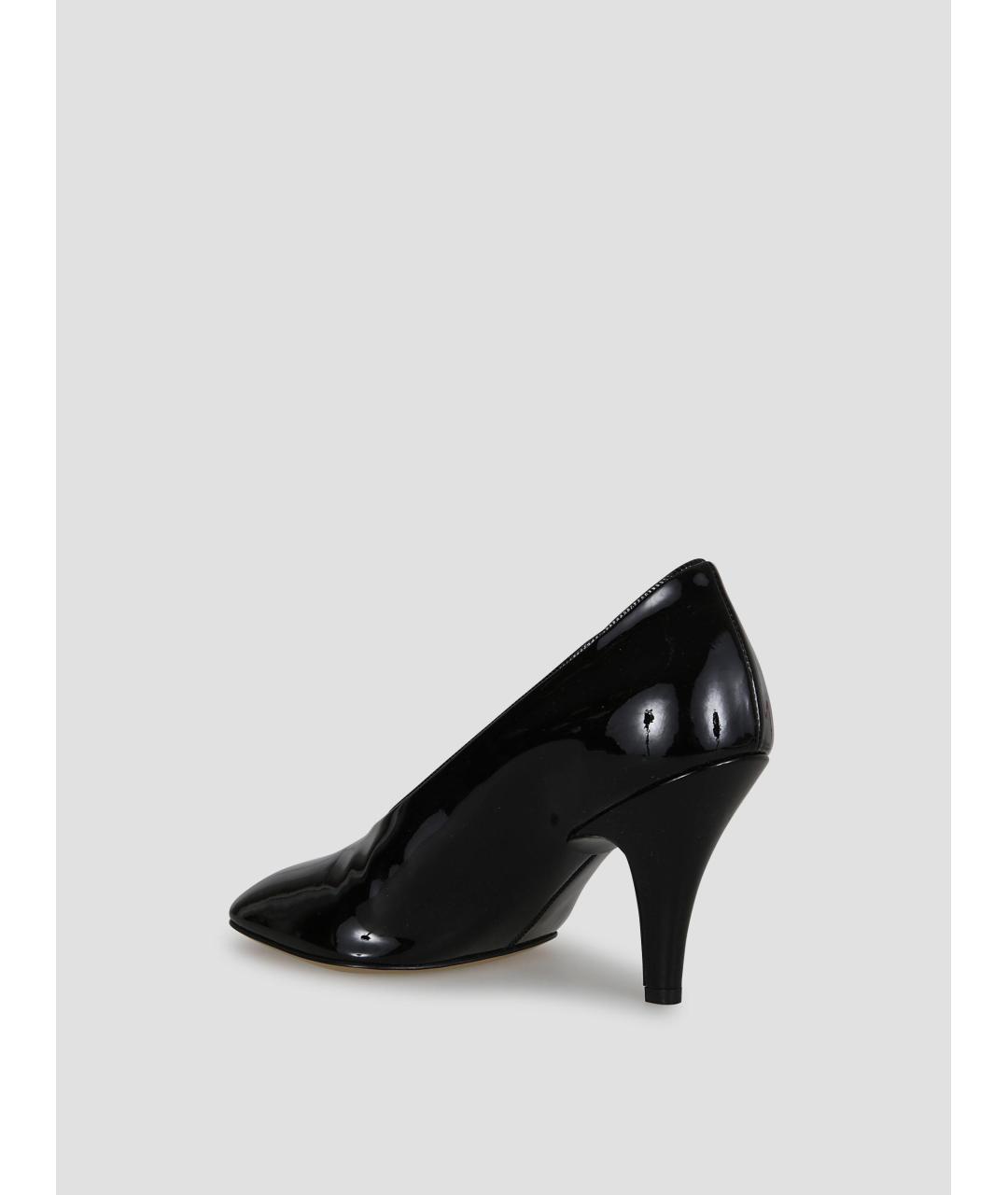 PHOEBE PHILO Черные туфли из лакированной кожи, фото 3