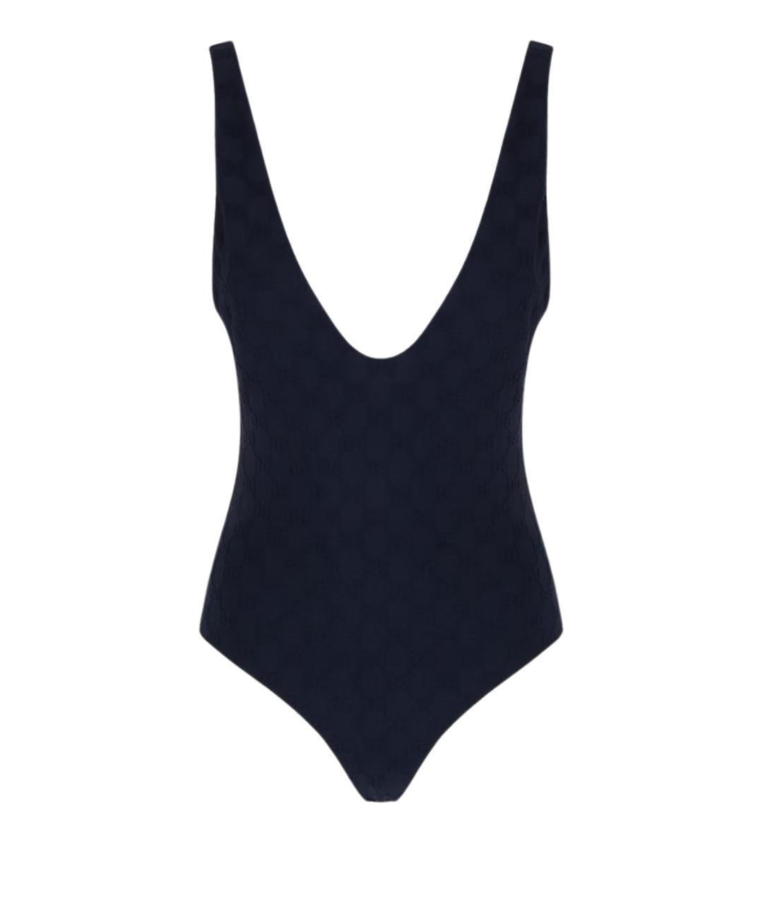 GUCCI Темно-синий полиамидовый купальник, фото 1