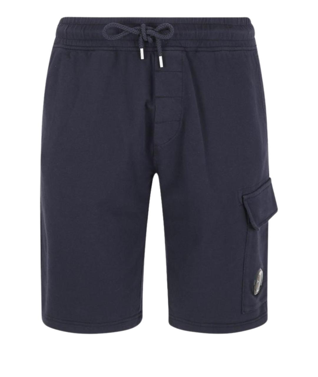 CP COMPANY Синие хлопковые шорты, фото 1