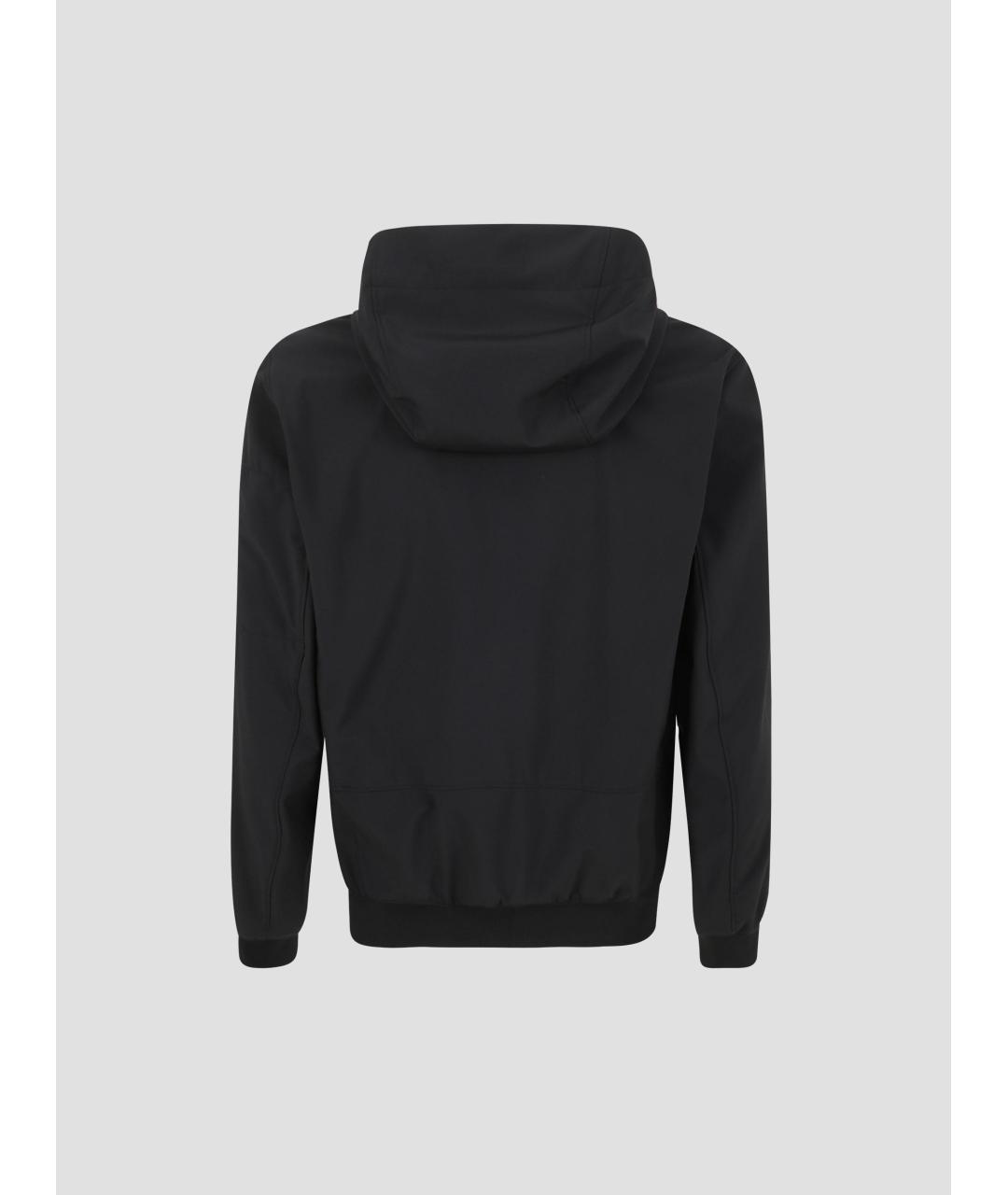 CP COMPANY Черная полиэстеровая куртка, фото 2