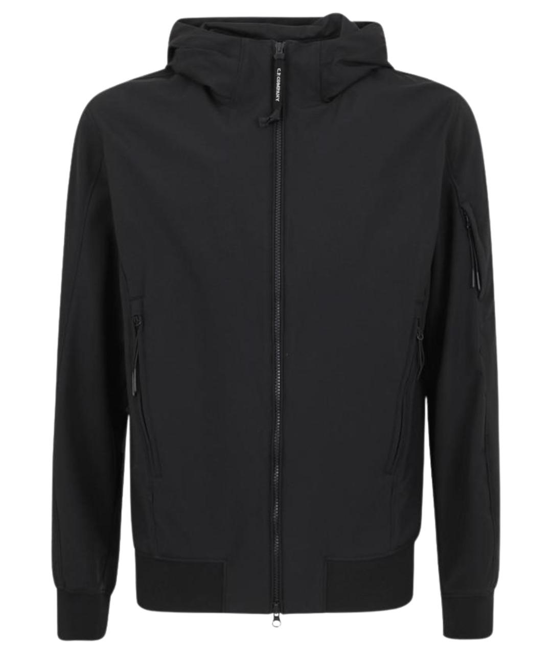 CP COMPANY Черная полиэстеровая куртка, фото 1