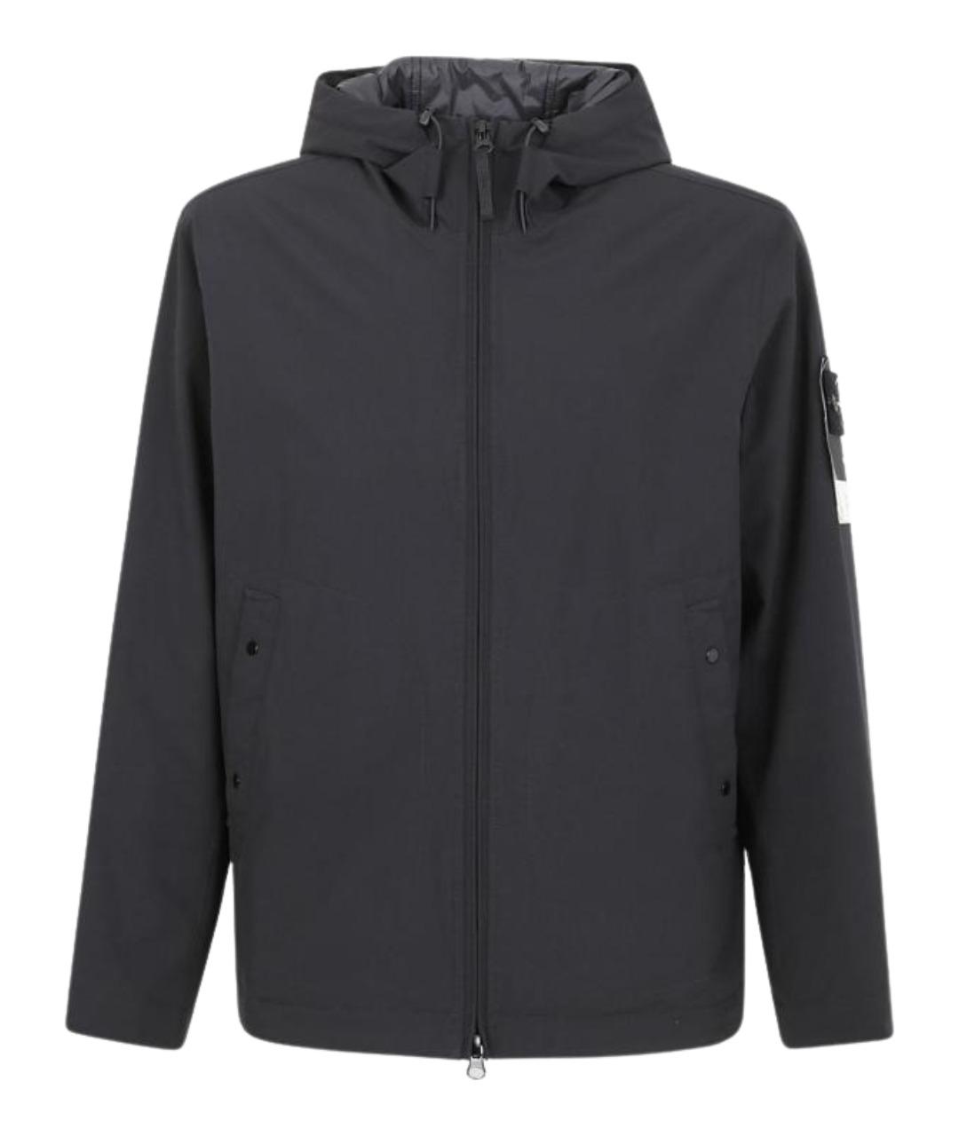 STONE ISLAND Черная полиэстеровая куртка, фото 1