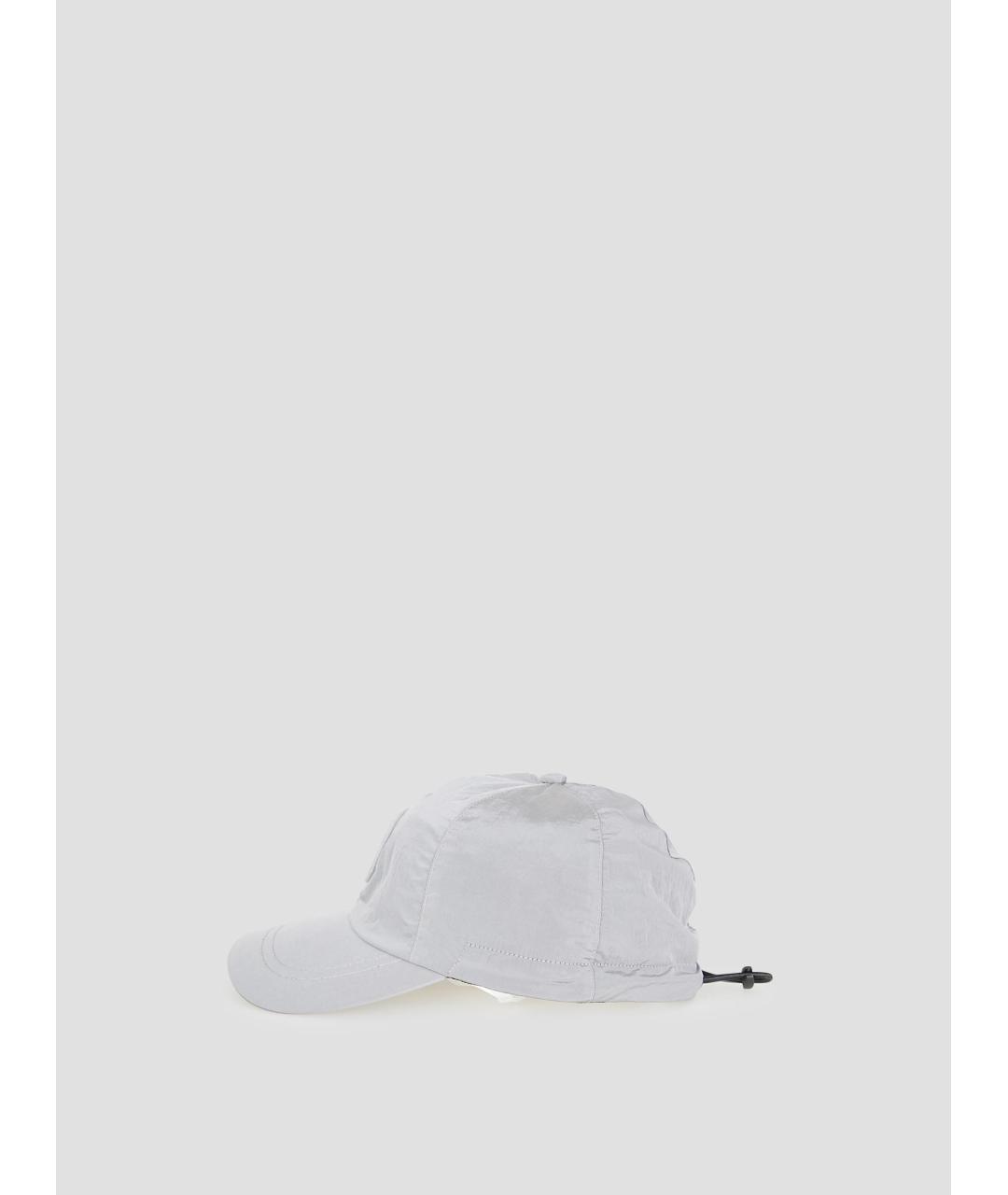 STONE ISLAND Серая синтетическая кепка/бейсболка, фото 3