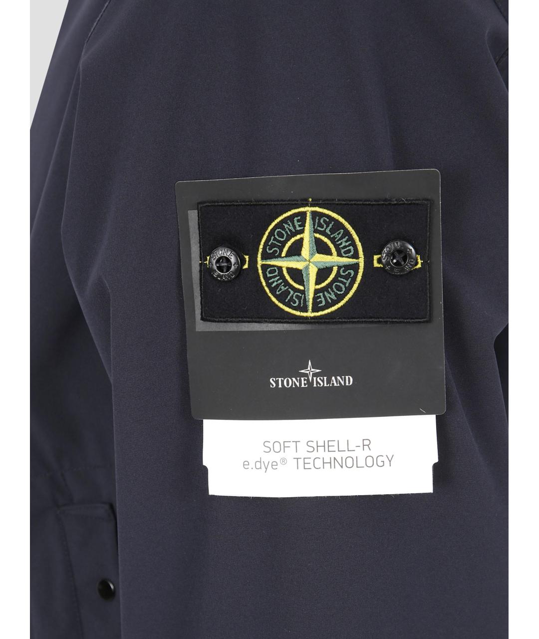 STONE ISLAND Синяя куртка, фото 3
