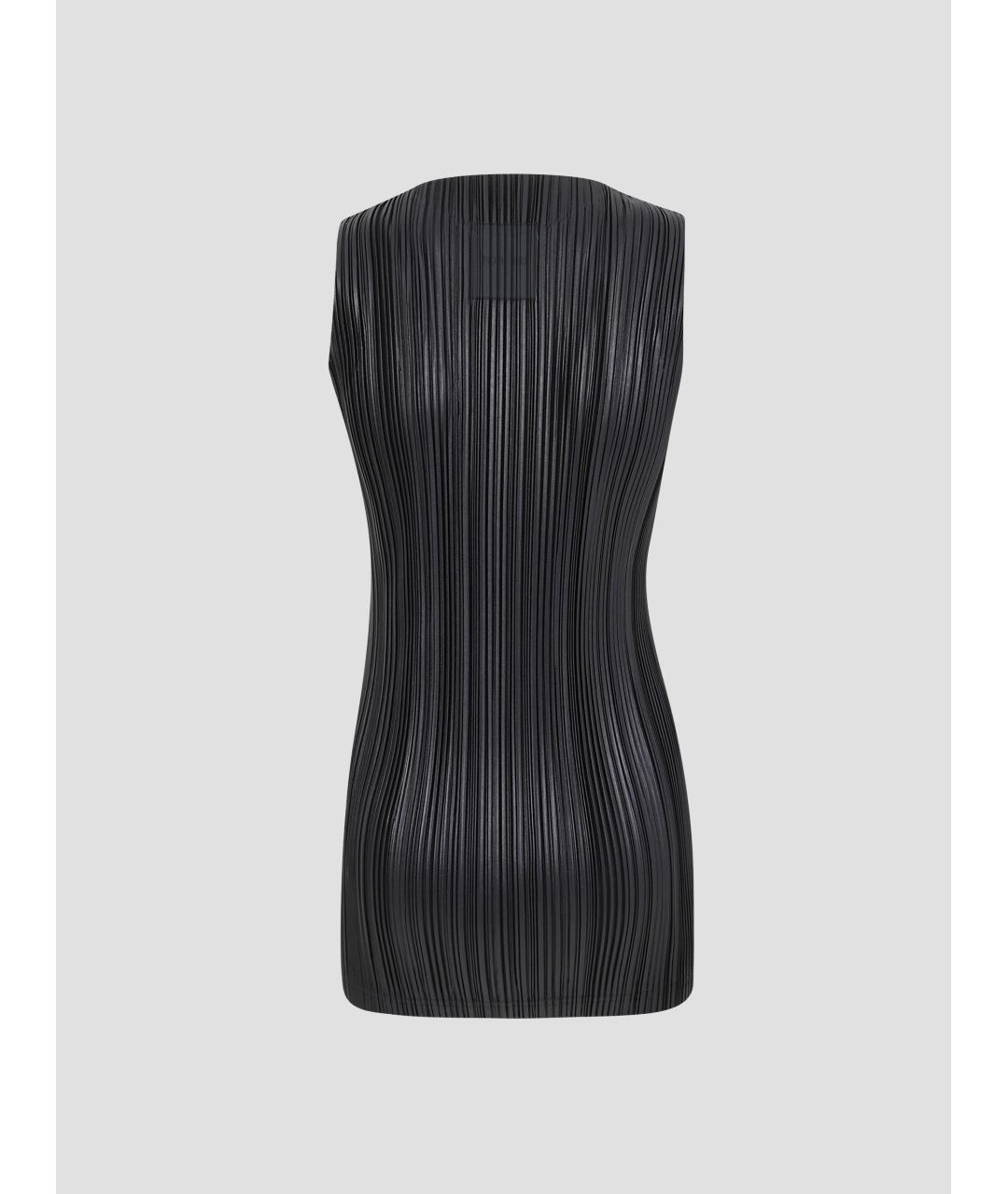 PHOEBE PHILO Черная синтетическая блузы, фото 2