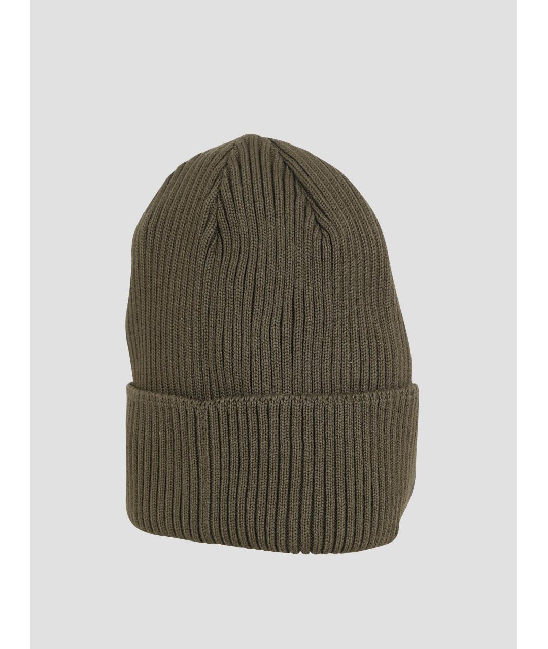 CP COMPANY Зеленая хлопковая шапка, фото 2