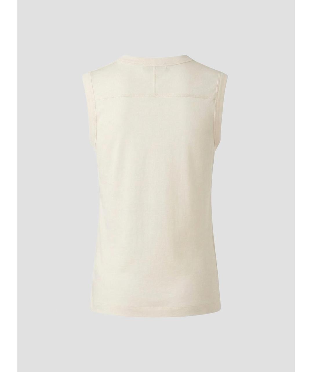 PHOEBE PHILO Бежевая майка, фото 2