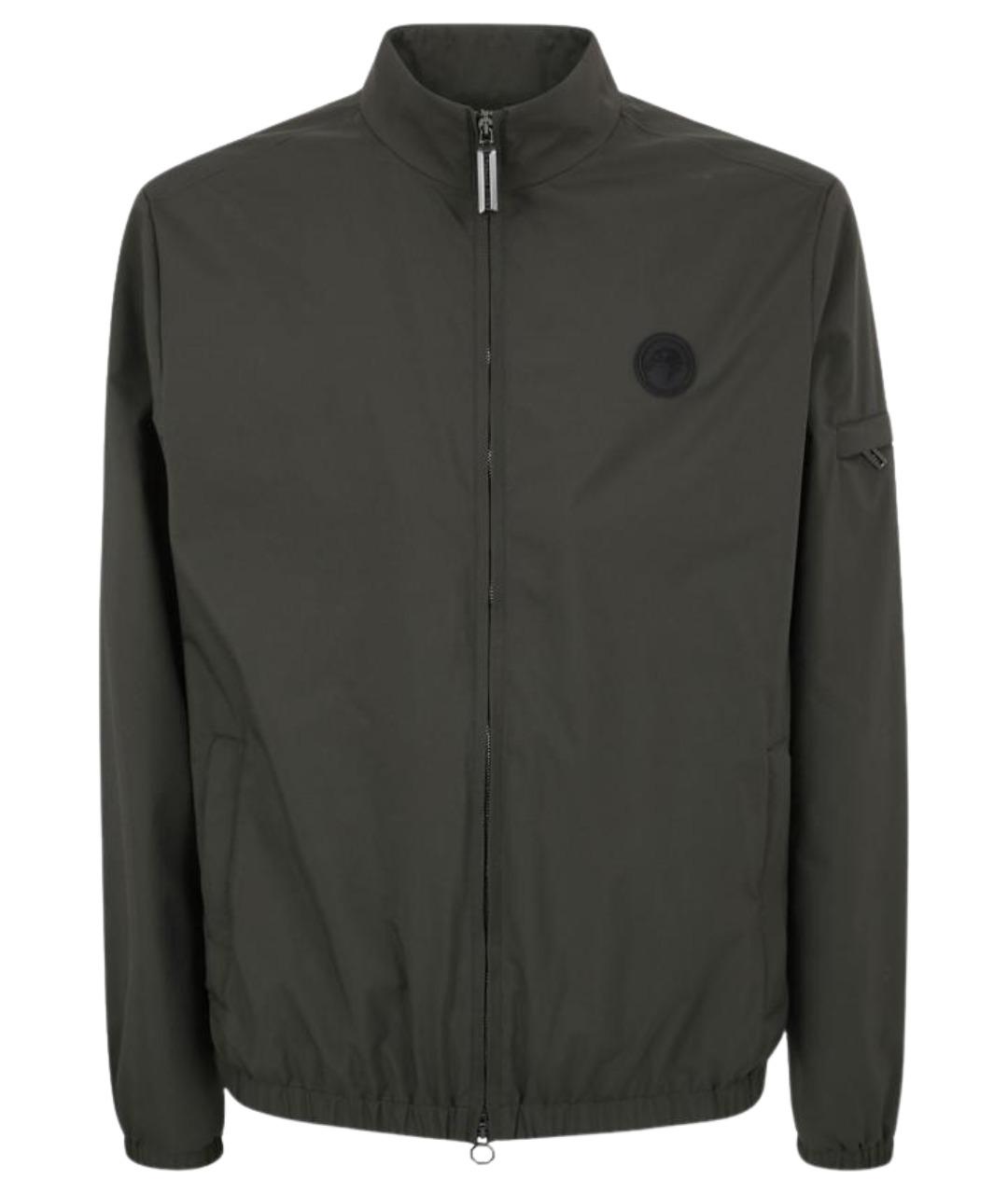 STEFANO RICCI Антрацитовая полиамидовая куртка, фото 1