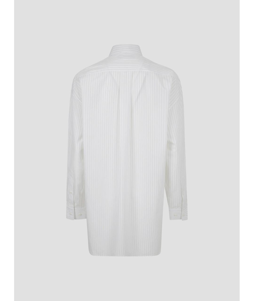 PHOEBE PHILO Белая хлопковая рубашка, фото 2