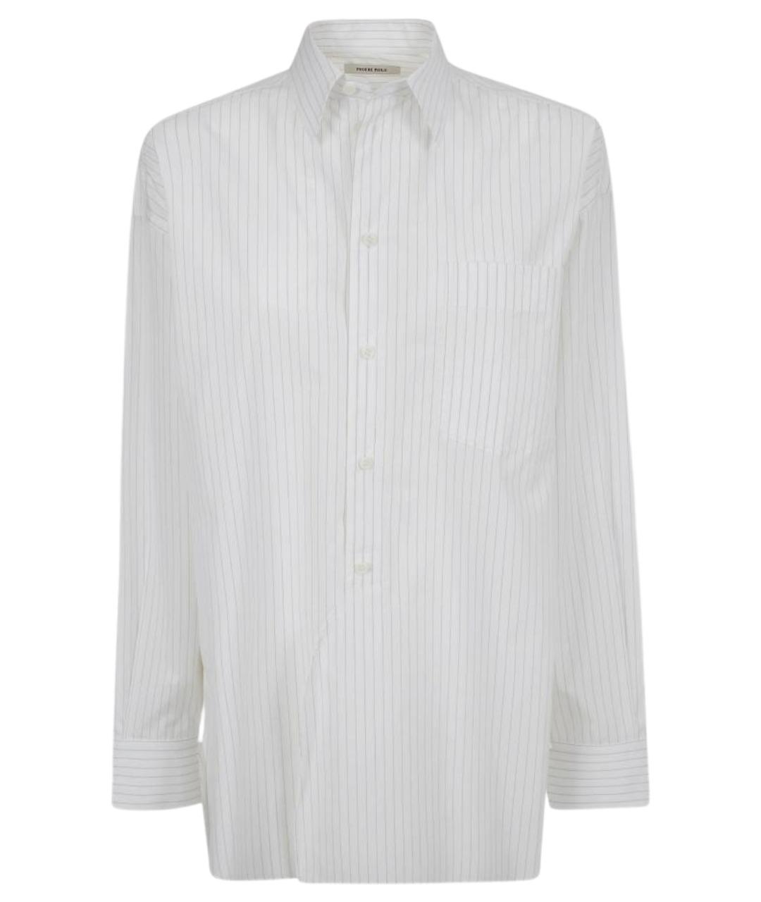 PHOEBE PHILO Белая хлопковая рубашка, фото 1