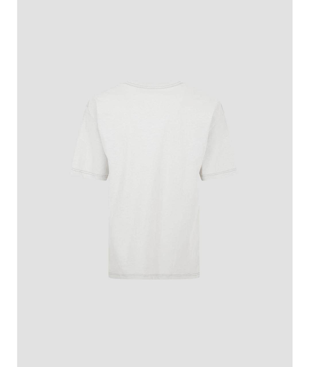 LEMAIRE Белая хлопковая футболка, фото 2