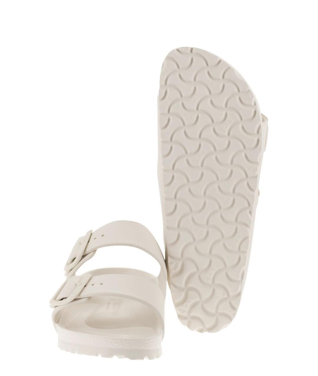 BIRKENSTOCK Белые резиновые сандалии, фото 5