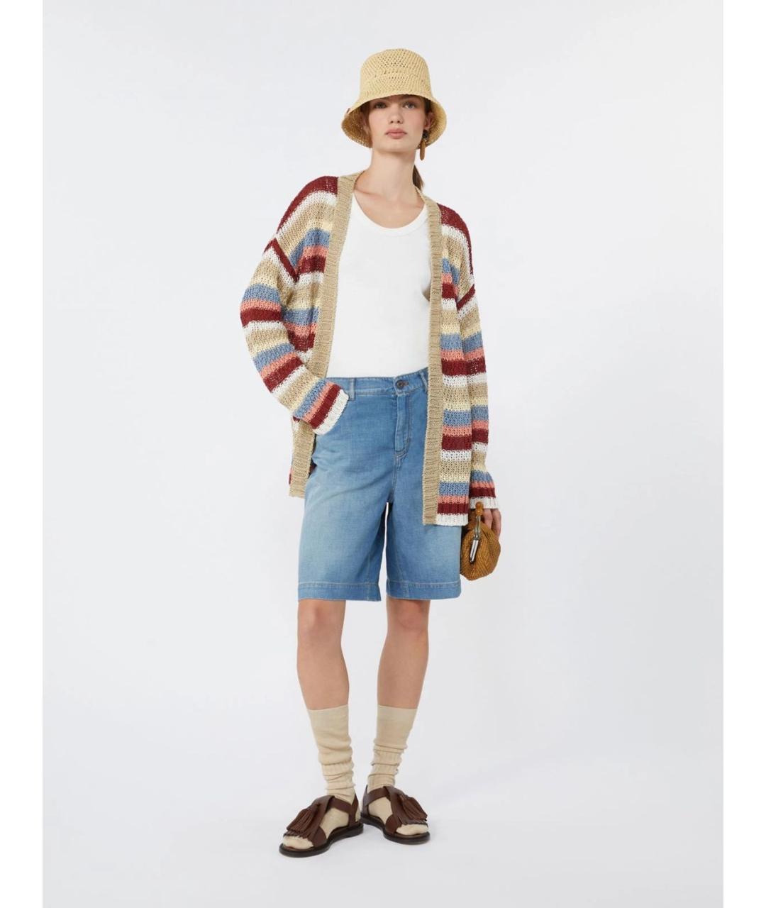 WEEKEND MAX MARA Белая хлопковая майка, фото 2