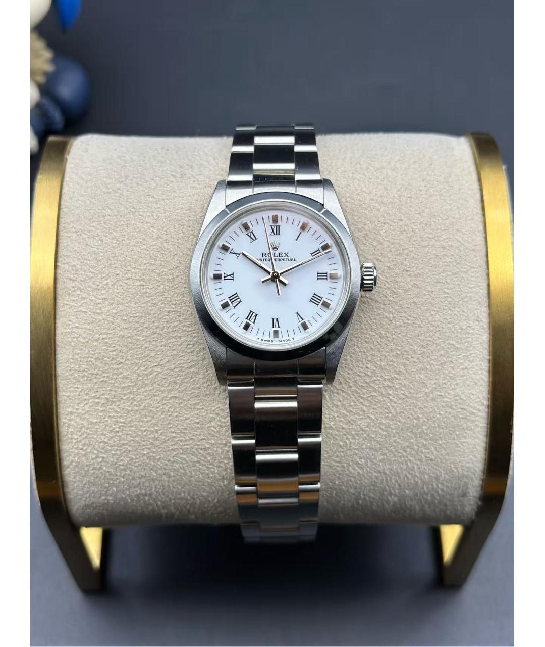 ROLEX Серебряные часы, фото 2