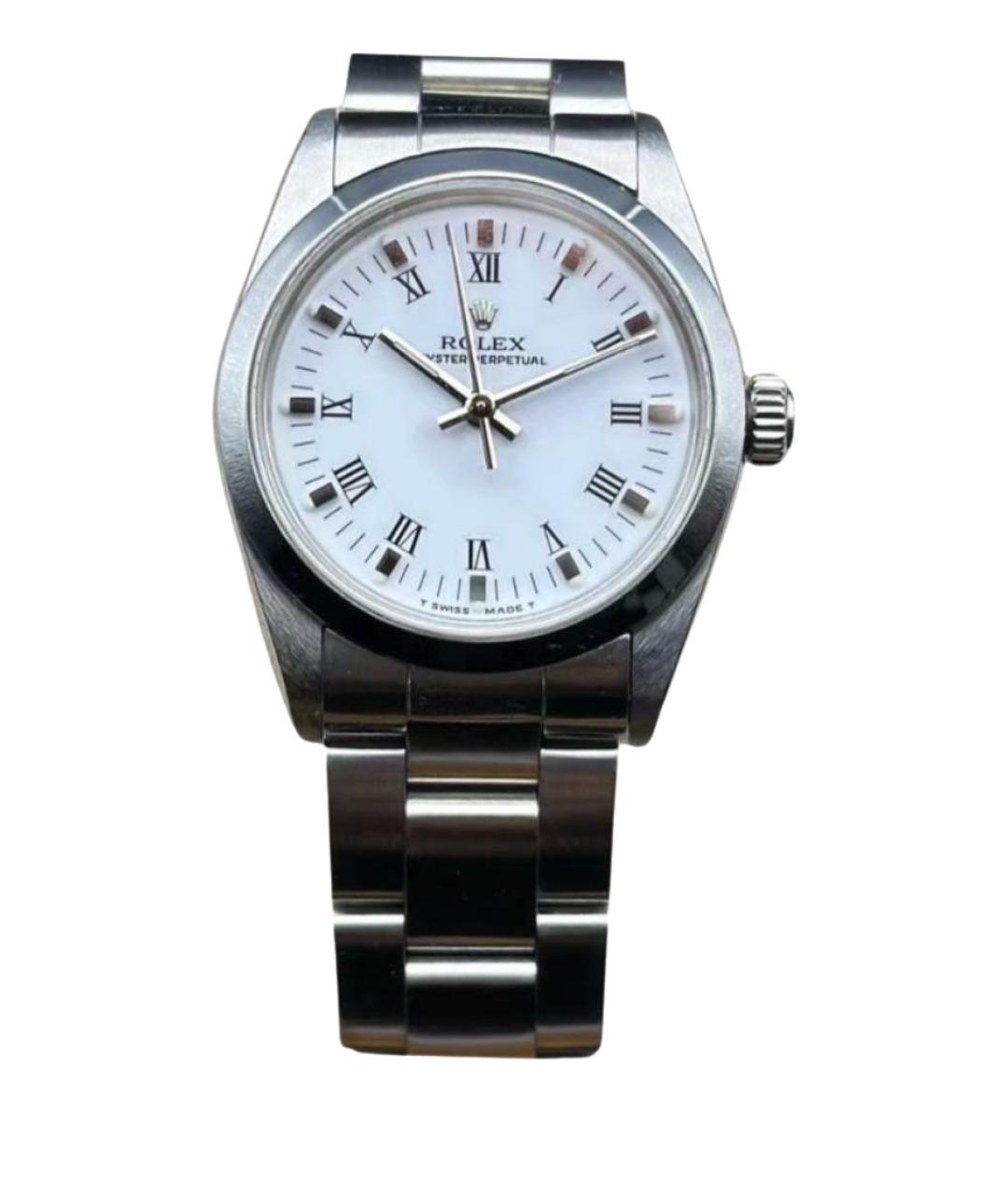 ROLEX Серебряные часы, фото 1