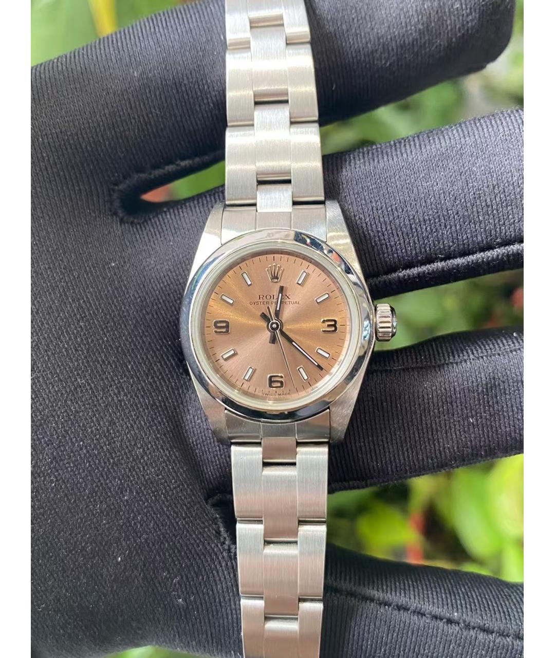 ROLEX Серебряные часы, фото 2