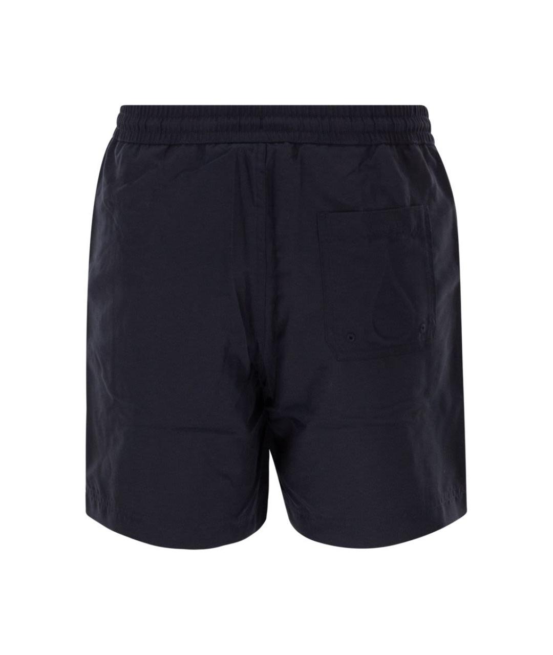 CARHARTT WIP Темно-синие полиэстеровые шорты, фото 2