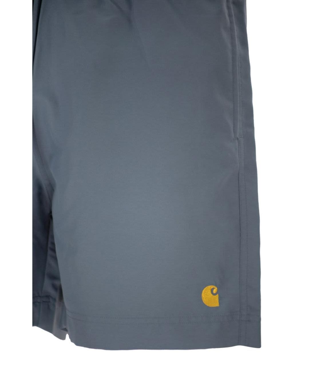 CARHARTT WIP Серые полиэстеровые плавки, фото 4