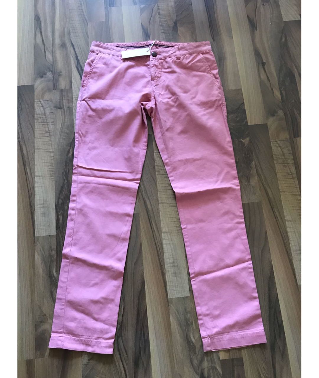 DIESEL Розовые хлопковые джинсы слим, фото 3