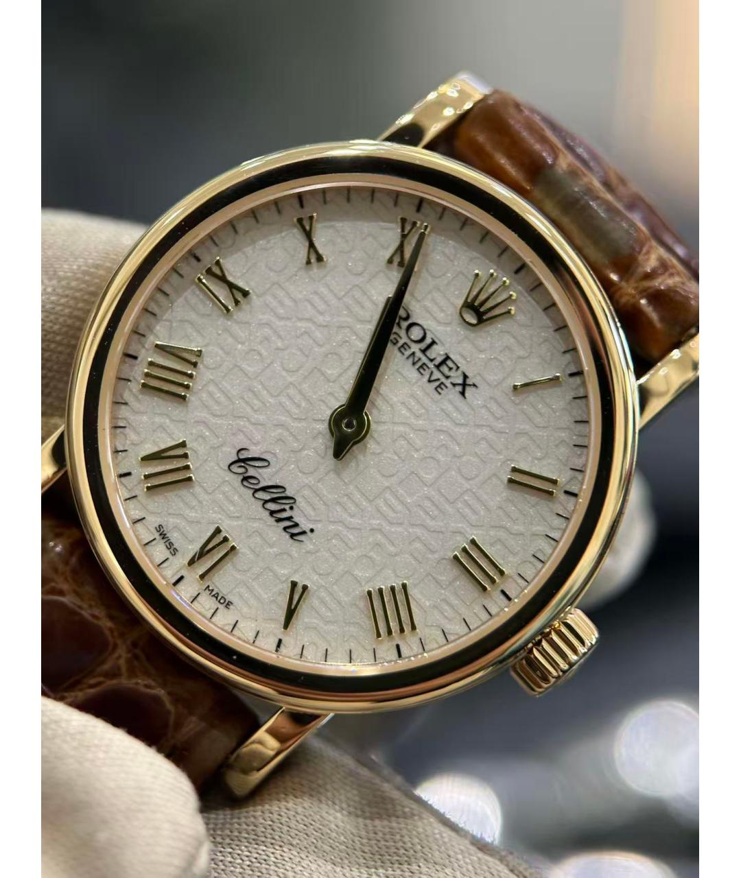 ROLEX Золотые часы, фото 4