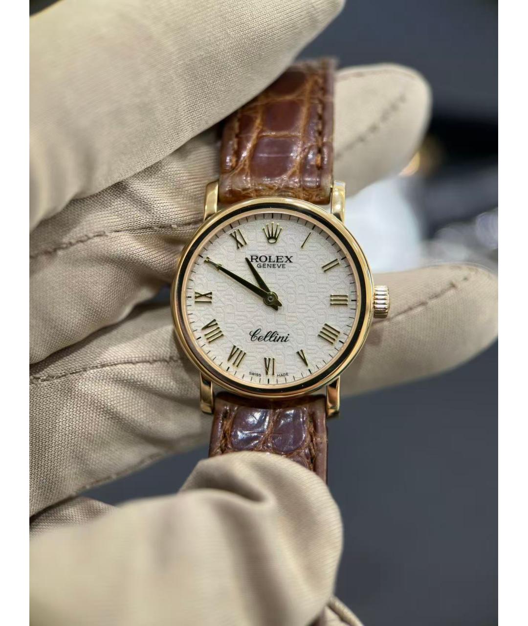 ROLEX Золотые часы, фото 3