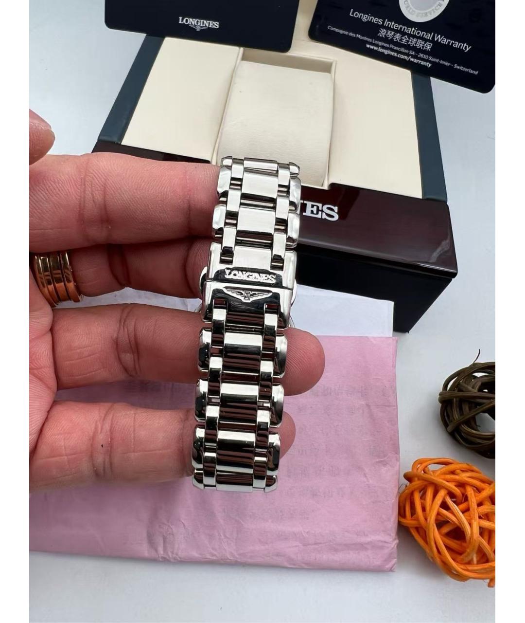 LONGINES Серебряные часы, фото 5