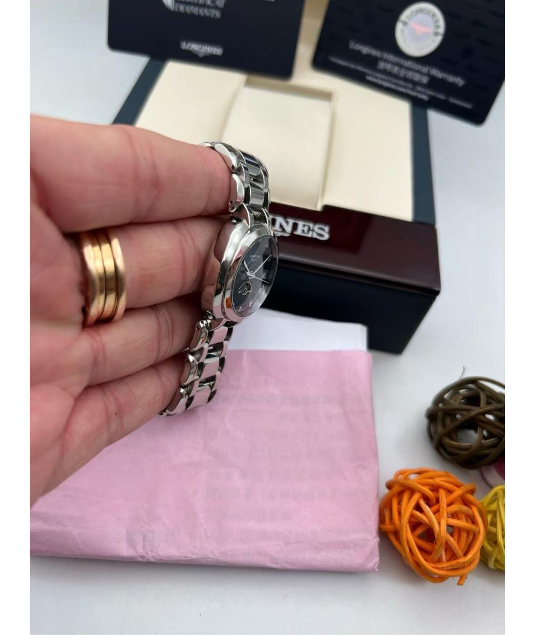 LONGINES Серебряные часы, фото 3