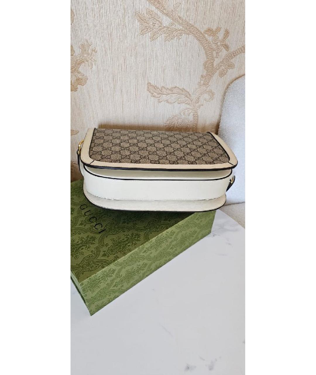 GUCCI Бежевая сумка через плечо, фото 6