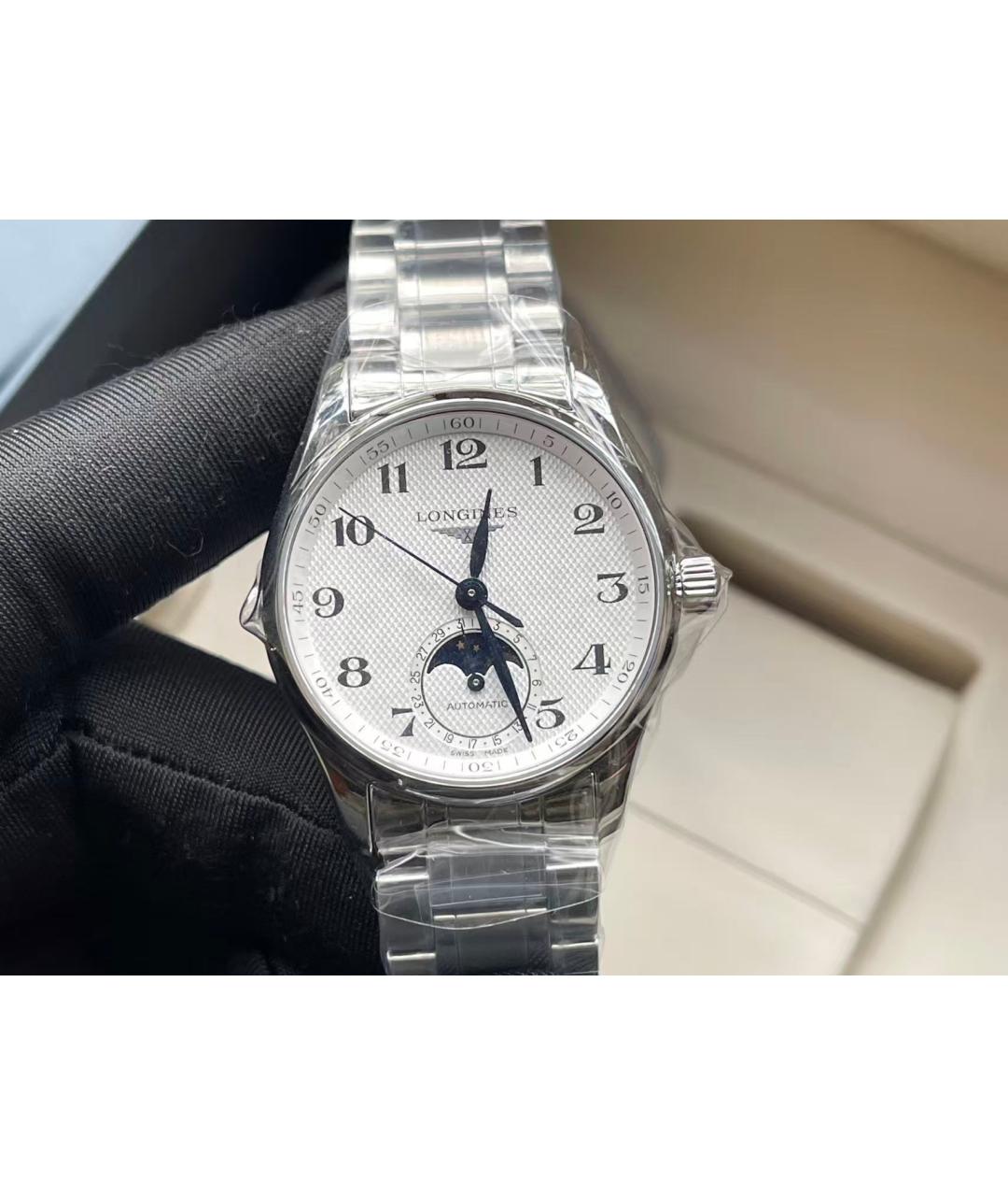 LONGINES Серебряные часы, фото 3