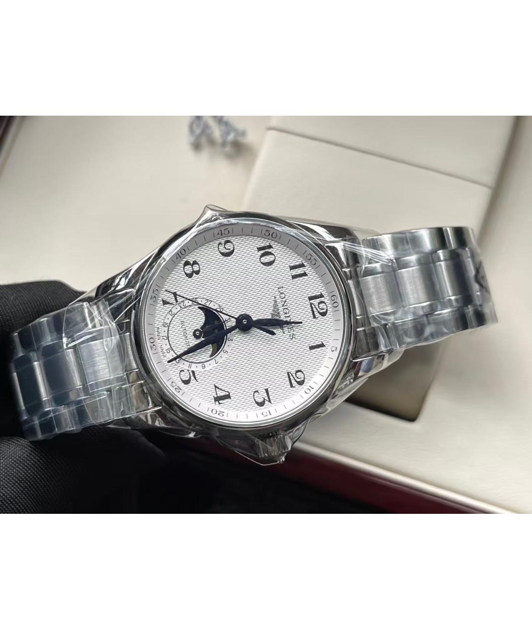 LONGINES Серебряные часы, фото 6