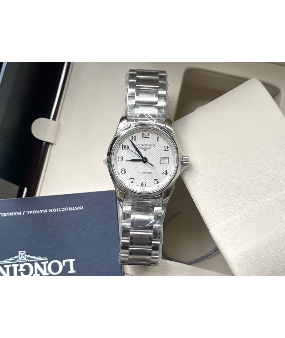 LONGINES Серебряные часы, фото 4