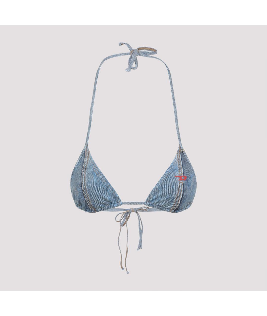 DIESEL Синий полиэстеровый купальник, фото 2