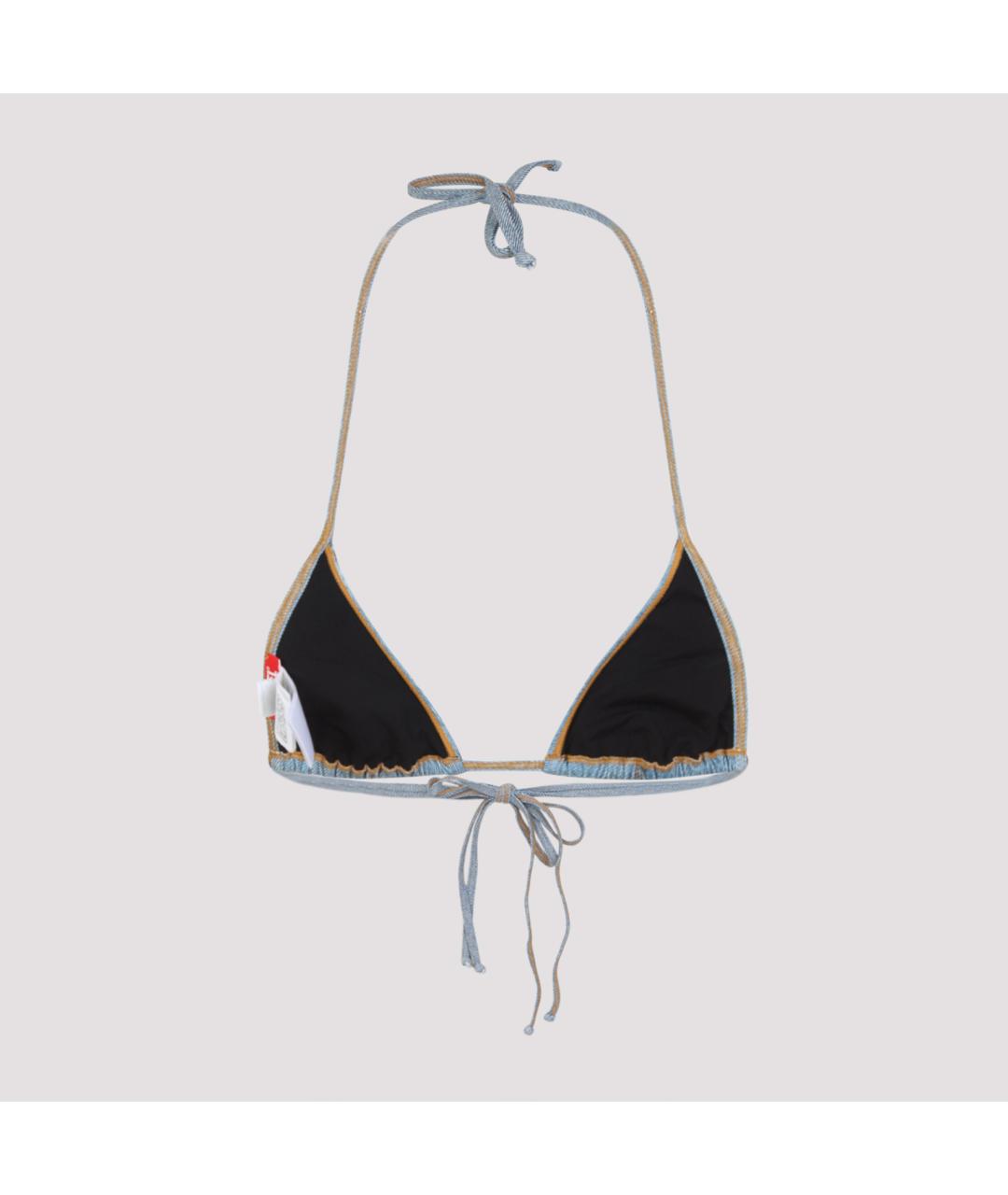 DIESEL Синий полиэстеровый купальник, фото 3