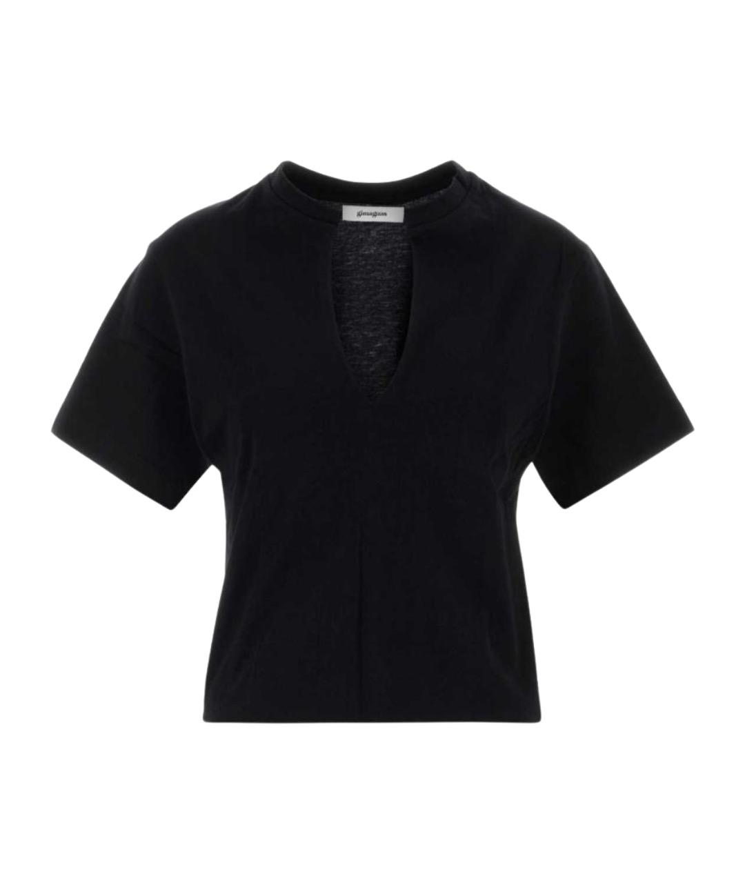 GIMAGUAS Черная хлопковая футболка, фото 1