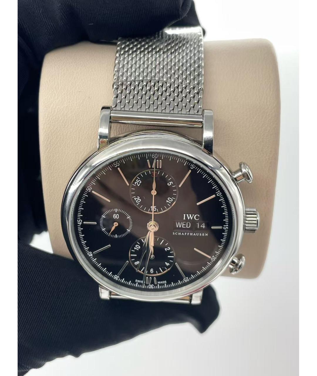 IWC Серебряные часы, фото 3