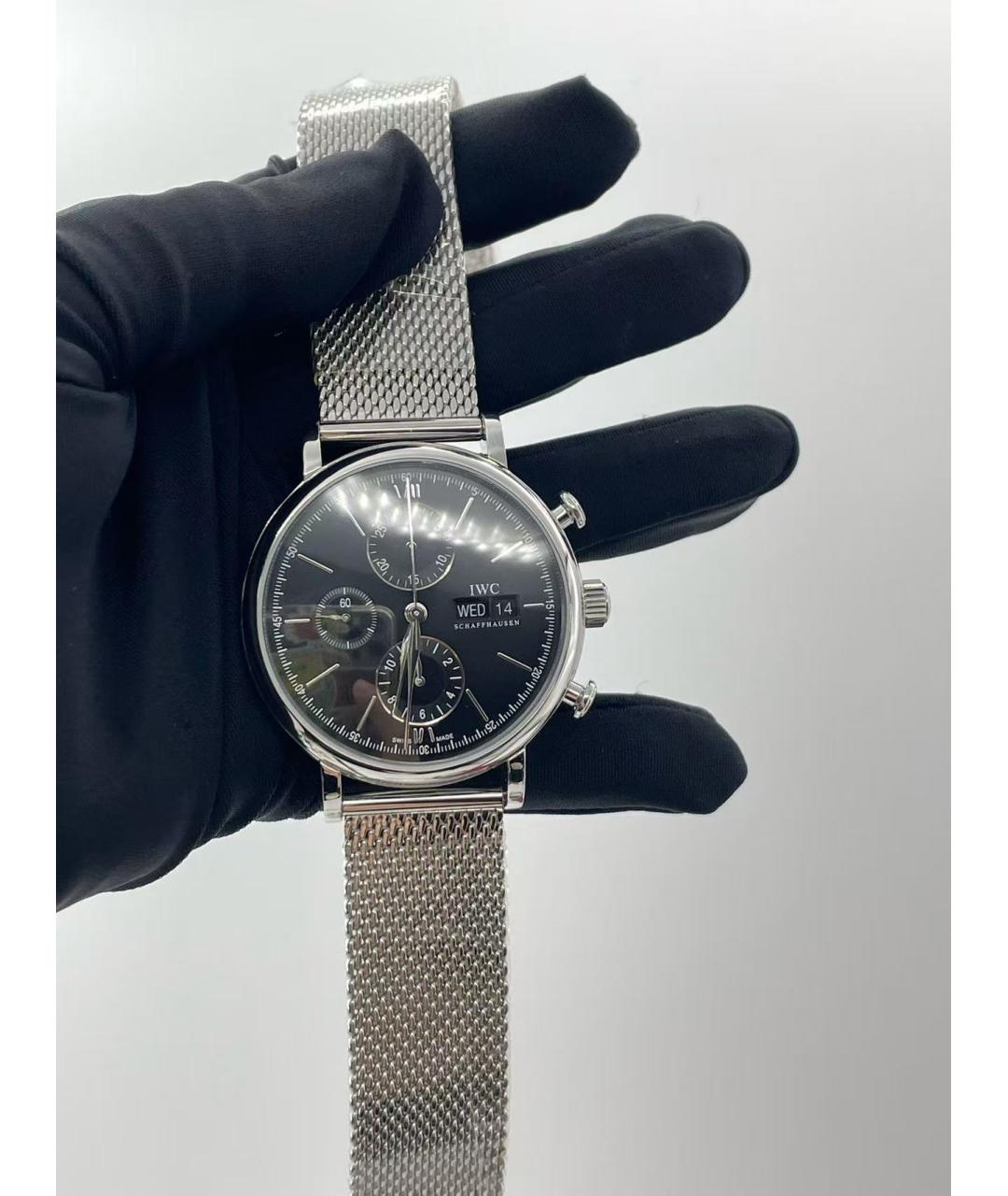 IWC Серебряные часы, фото 6