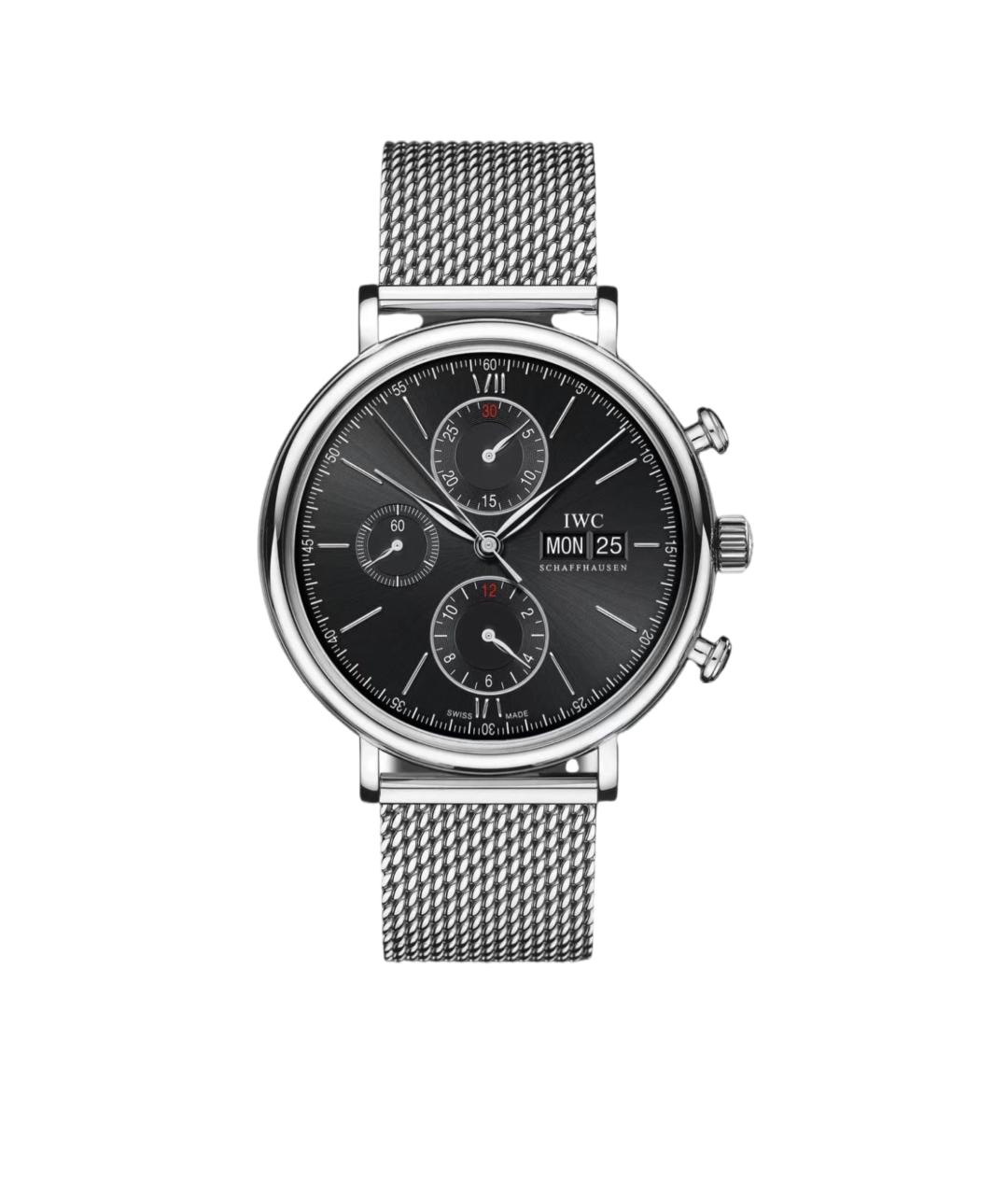 IWC Серебряные часы, фото 1