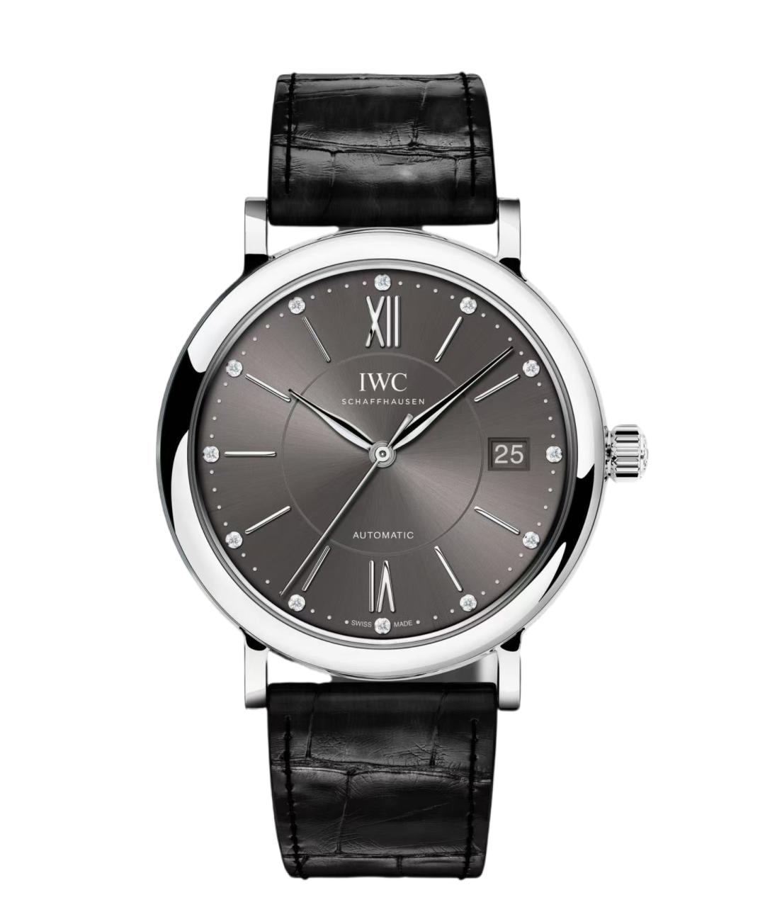 IWC Schaffhausen Серебряные часы, фото 1