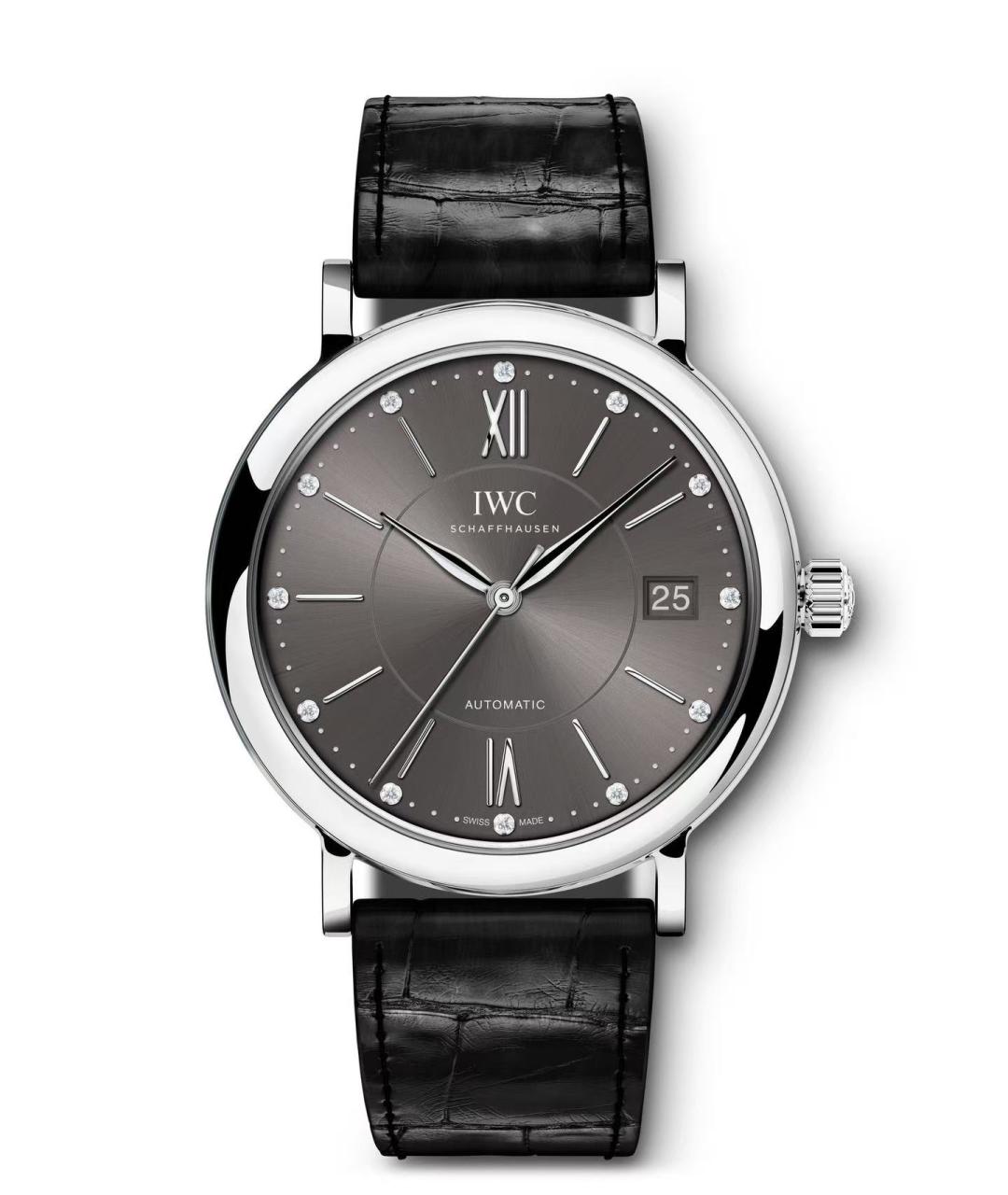 IWC Schaffhausen Серебряные часы, фото 2