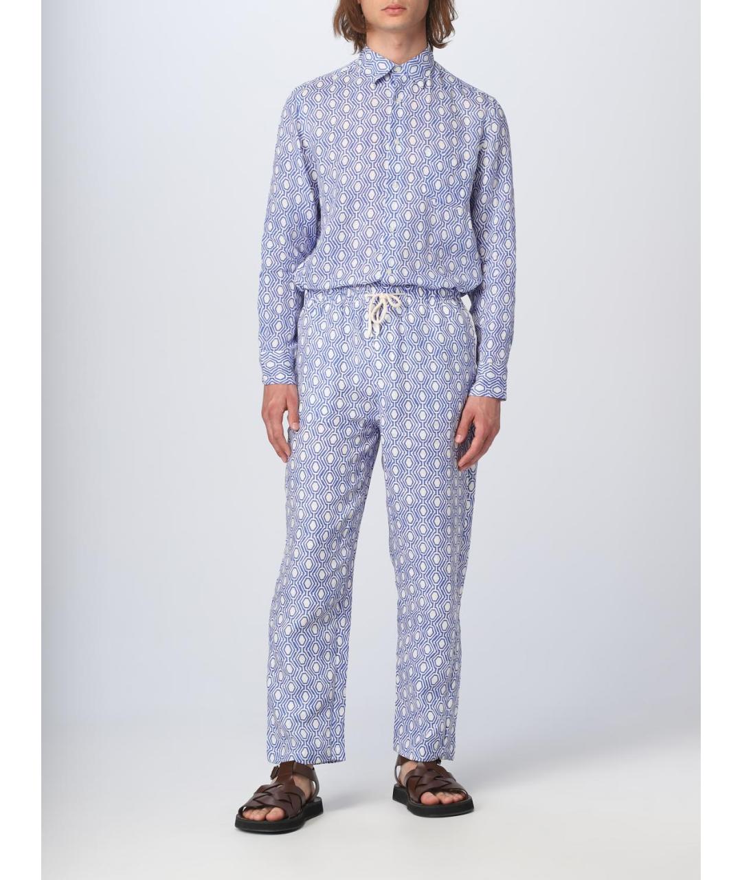 PENINSULA Голубая кэжуал рубашка, фото 2