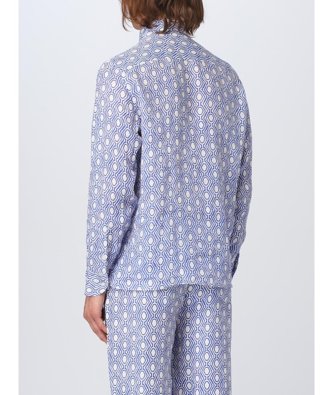 PENINSULA Голубая кэжуал рубашка, фото 3