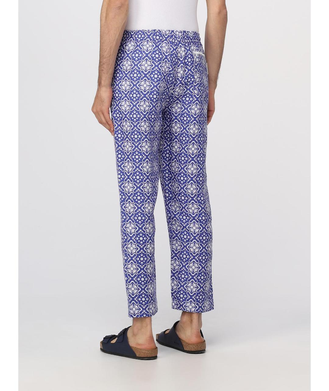 PENINSULA Синие повседневные брюки, фото 2