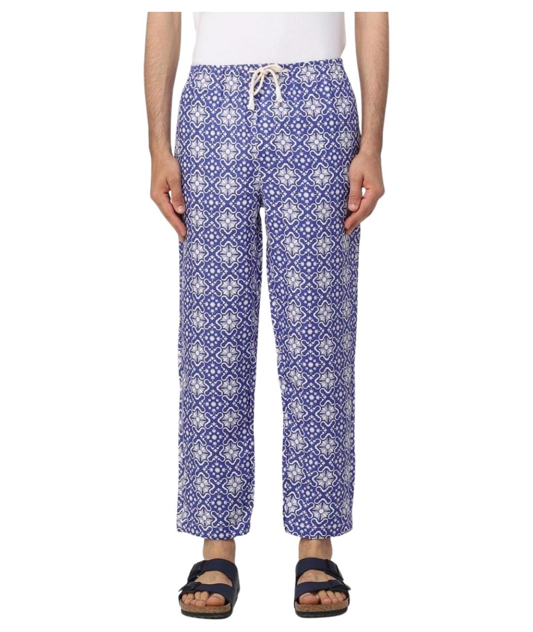 PENINSULA Синие повседневные брюки, фото 1