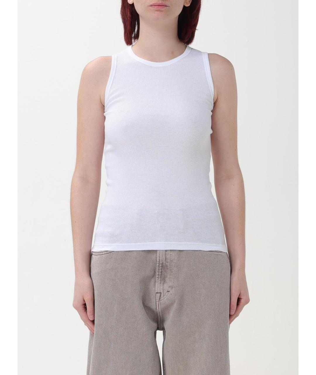 ARIES Белая майка, фото 5