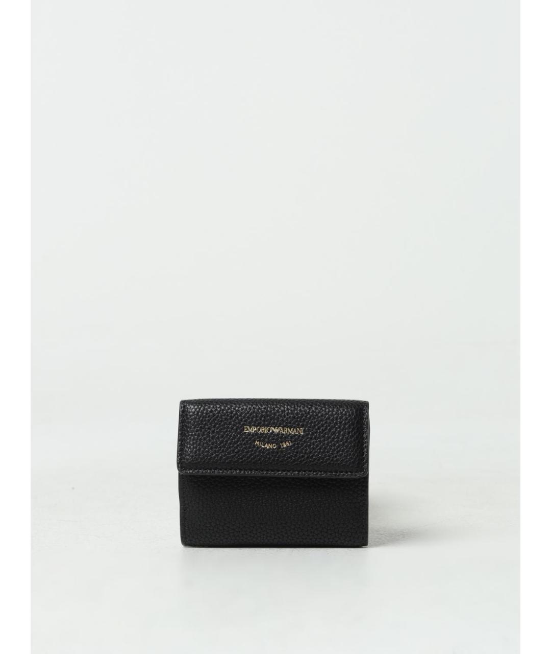 EMPORIO ARMANI Черный кошелек, фото 4