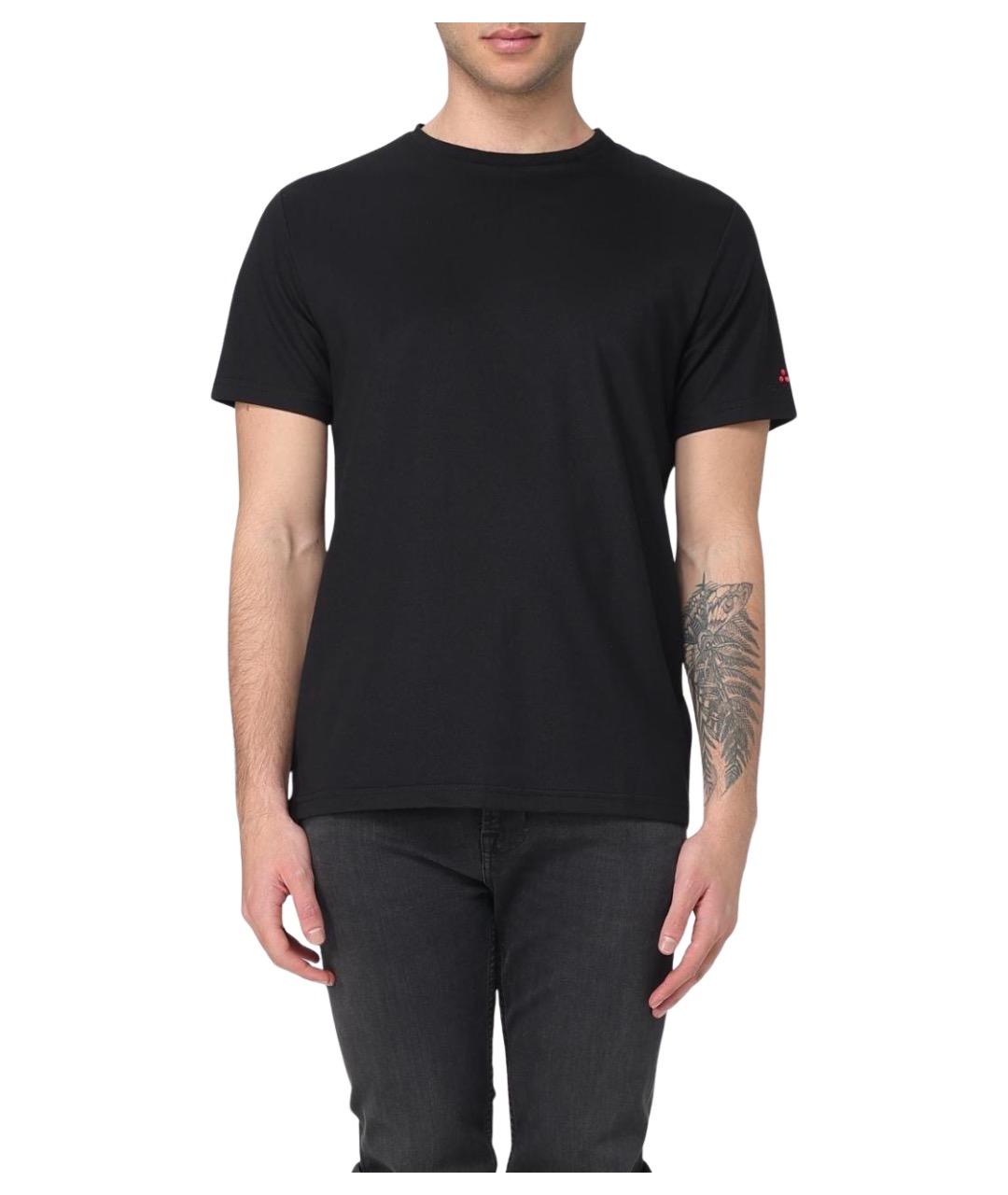 PEUTEREY Черная футболка, фото 1