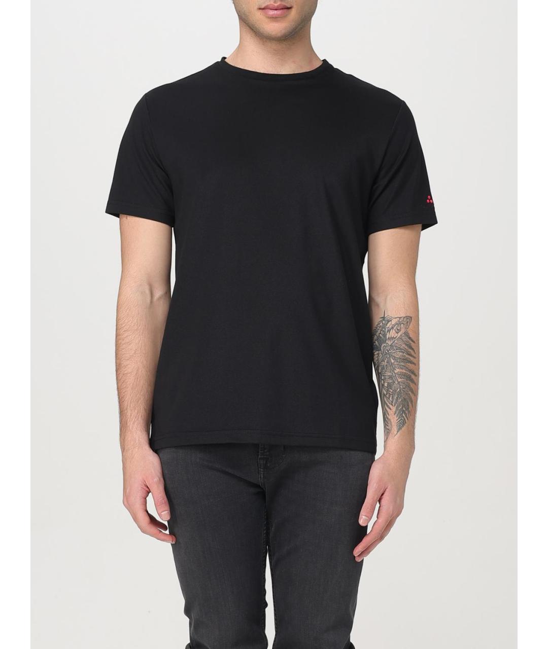 PEUTEREY Черная футболка, фото 4