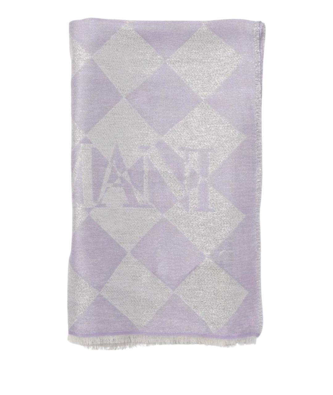 EMPORIO ARMANI Фиолетовый шарф, фото 1