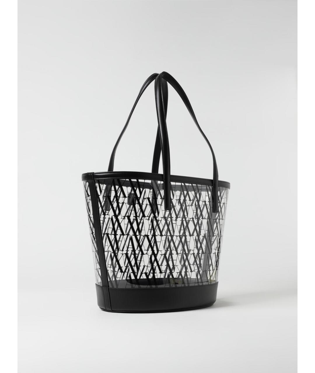 ARMANI EXCHANGE Черная сумка тоут, фото 2