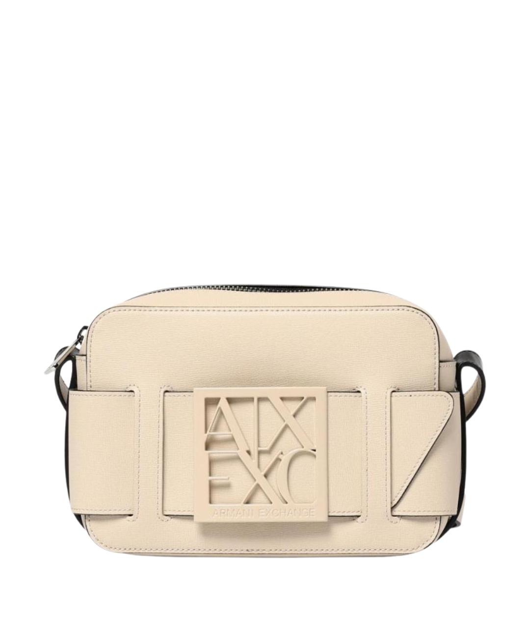 ARMANI EXCHANGE Бежевая сумка через плечо, фото 1